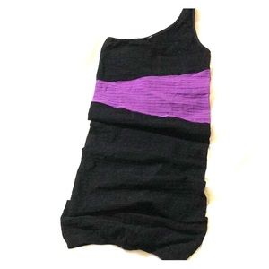 XS/S black and purple dress.